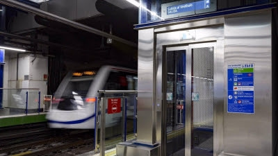 Metro inicia la instalación de 15 ascensores para el acceso directo al andén desde la calle