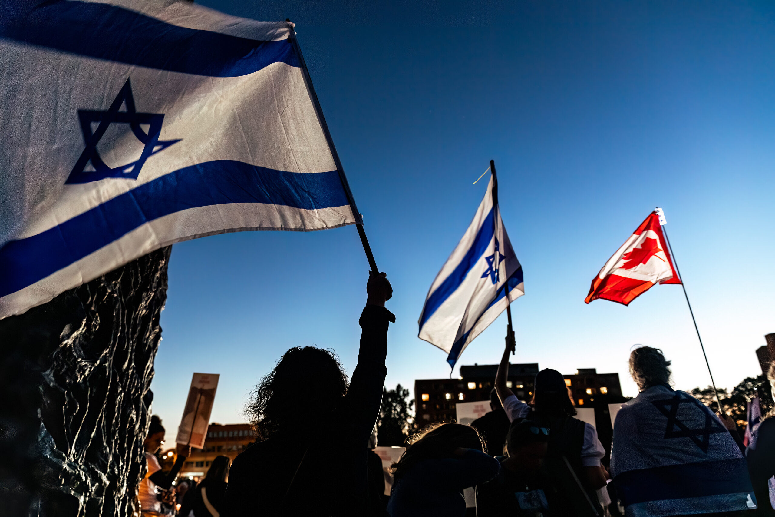 Canada Israel rally