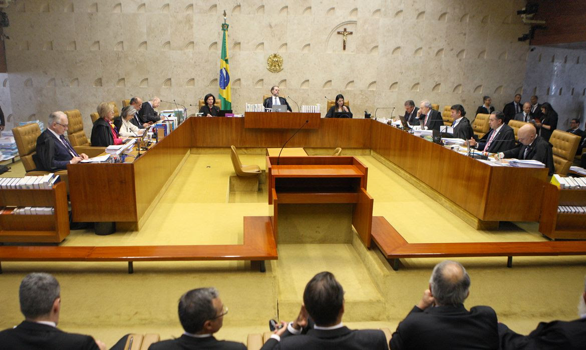 Nelson Jr./SCO/STF Plenário do Supremo Tribunal Federal (STF) durante julgamento sobre a constitucionalidade do decreto do indulto natalino editado pelo presidente Michel Temer, no ano passado. O relator do caso, é ministro Luís Roberto Barroso.