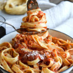 Handmade Fettuccine With Easy Marinara 13 Of 10 13 Of 1