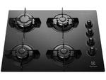 Cooktop 4 Bocas Electrolux a Gás GLP Preto