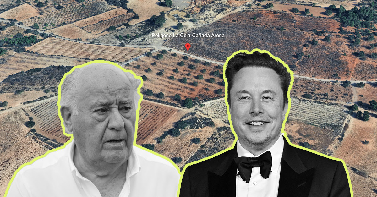 Amancio Ortega y Elon Musk