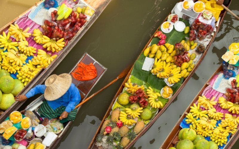 Iconic Floating Markets