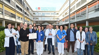 El Infanta Leonor, galardonado en los Premios del Grupo Español de Pacientes con Cáncer