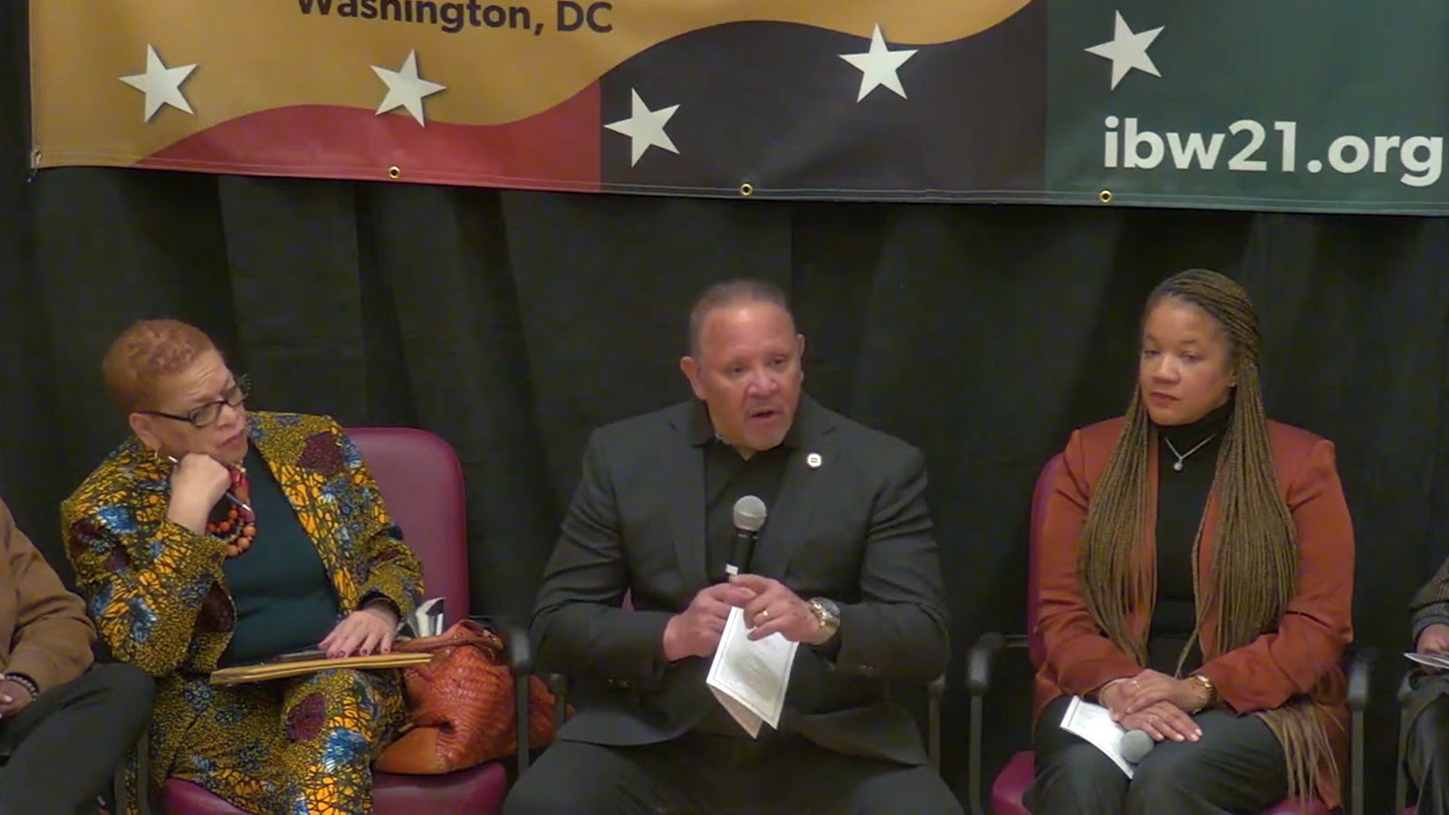 Marc Morial at IBW’s post-election town hall meeting, November 14, 2024.