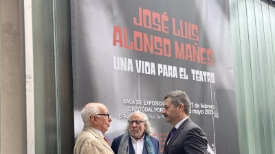 La Comunidad dedica una exposición que reúne 118 piezas de la vida y obra del director de teatro José Luis Alonso Mañes