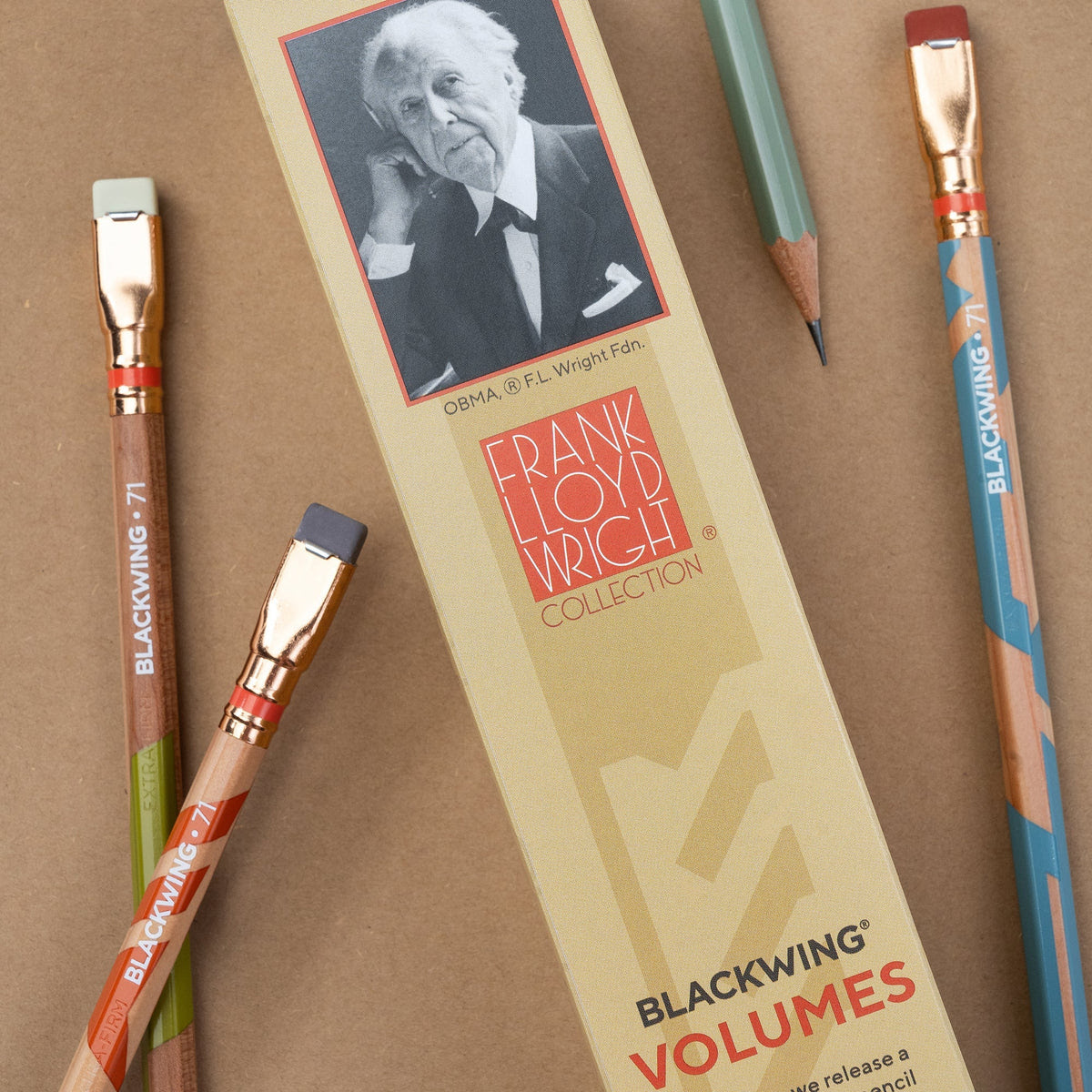 Blackwing Volumes #71 Pencils - The Frank Lloyd Wright Pencil