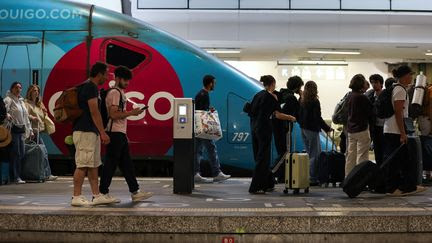 'Je me suis levé très tôt' : à la gare Montparnasse, les voyageurs tentent de prendre le train après l'attaque 'massive' sur le réseau TGV