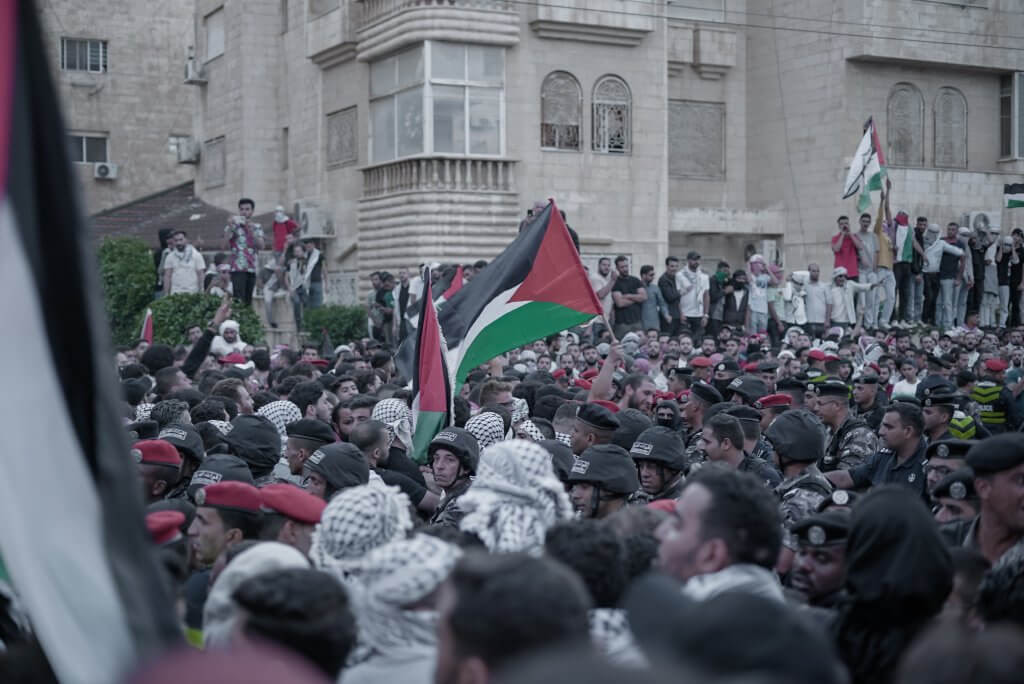 Jordanian protesters demand ending normalization with Israel, despite arrests