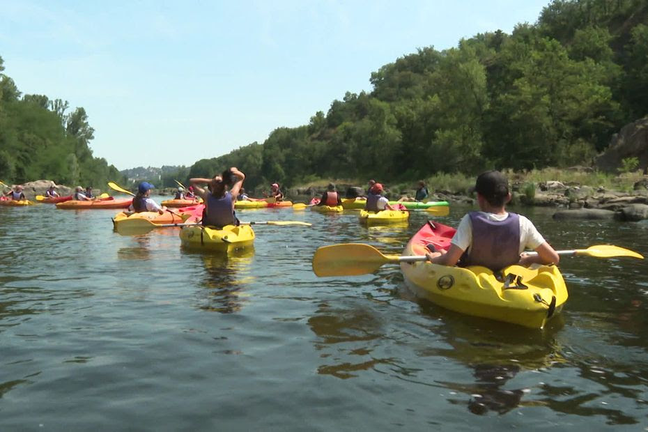 VIDÉO. Idée de sortie : descendre la Loire en canoë-kayak