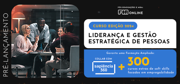 Pré-lançamento da oferta: Pós em Liderança e Gestão Estratégica de Pessoas!