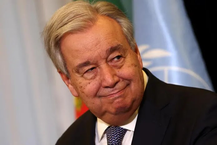 Le Secrétaire général de l'ONU, Antonio Guterres