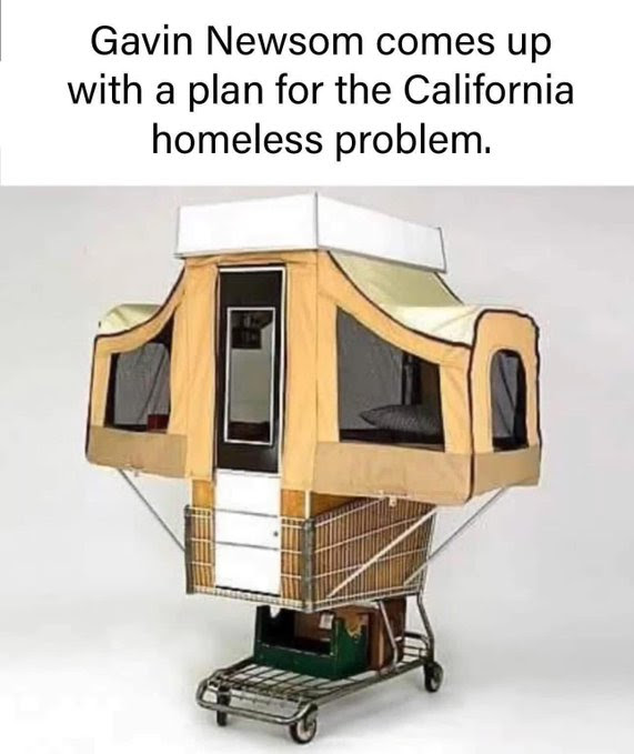Funny picture of shipping cart with house on it.