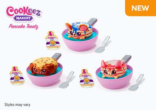 Cookeez Makery Pancake Treatz Plush Surprise