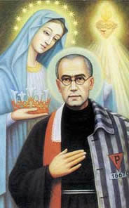 Św. Maksymilian Maria Kolbe - Klasztor Sióstr Bernardynek w Zakliczynie