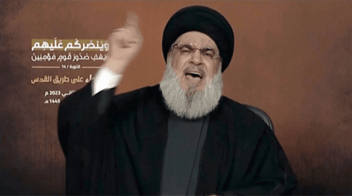 Le chef du Hezbollah Hassan Nasrallah