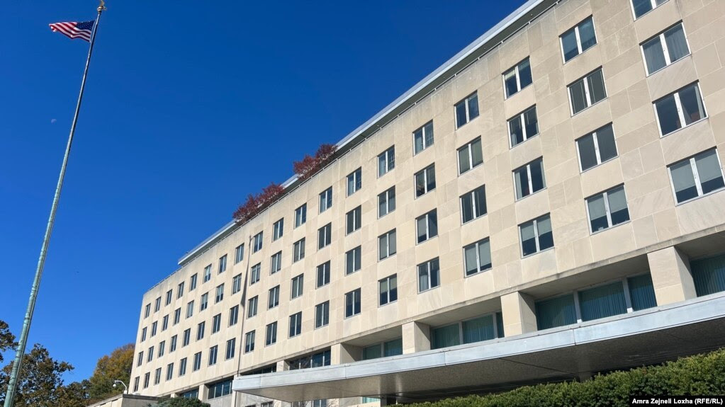 U.S. - The building of the U.S. Department of State in Washington D.C., October, 2024.