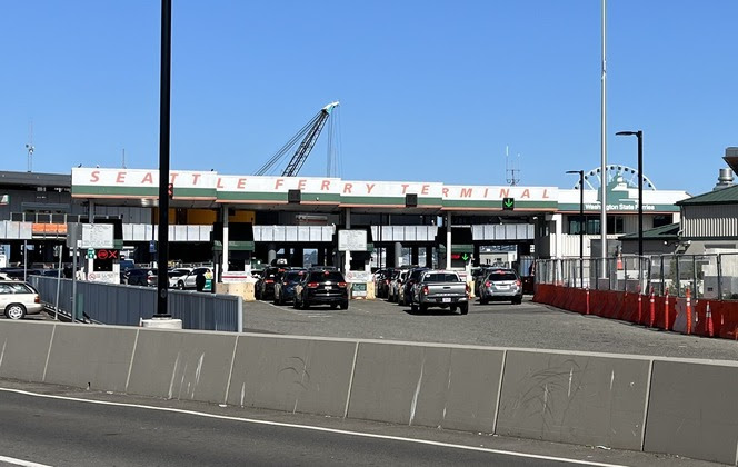 Seattle terminal toll plaza