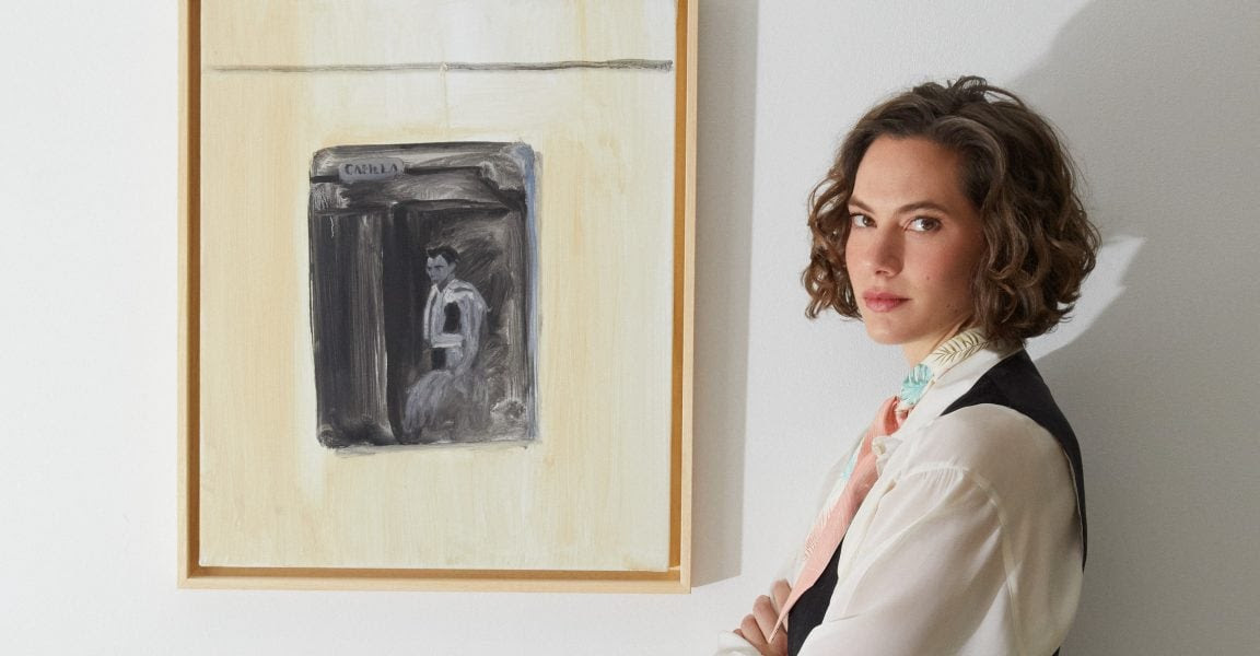 Meet Emma Ferrer, the Granddaughter of Audrey Hepburn Making Her Painting Debut