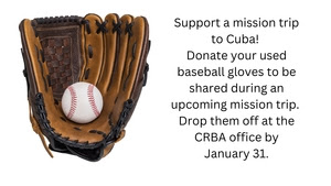 Baseball Gloves for Cuba