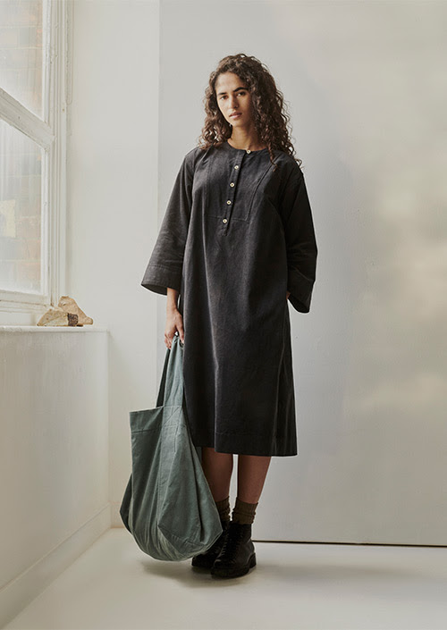 Organic Cord Tunic Dress