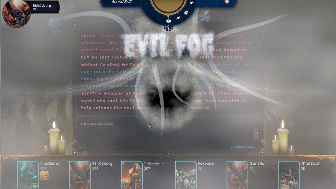 Write Warz - Evil Fog Plot Point