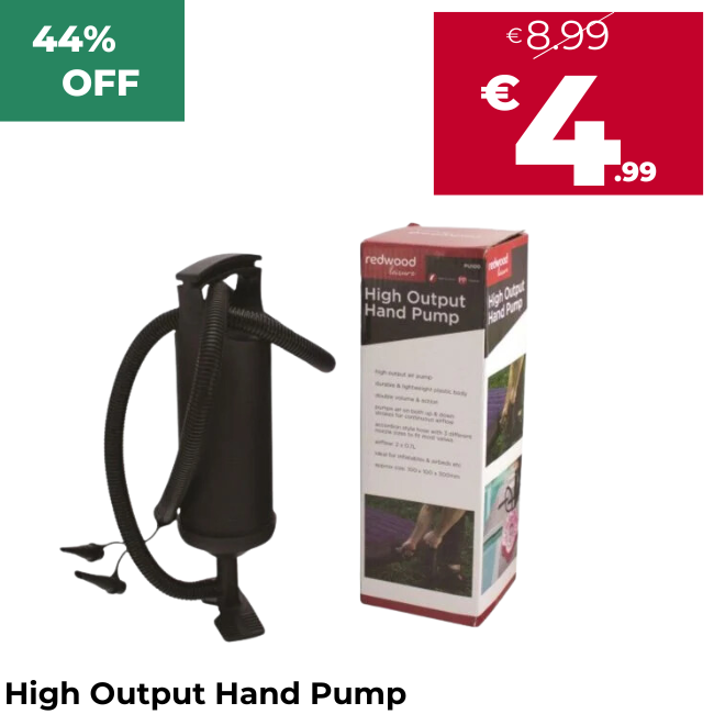 High Output Hand Pump