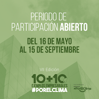 [:es]Puesta en marcha la VII edición de 10+10 Ejemplos Empresariales #PorElClimaPosta en marcha a VII edición de 10+10 Exemplos Empresariais #PorElClimaLaunch of the VII edition of 10+10 Business Examples #PorElClima