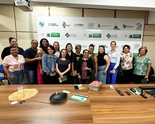 Servidoras da Saúde de Mato Grosso do Sul participam de palestra promovida pelo MPT-MS, com foco no combate ao assédio no trabalho. Foto: Ascom MPT-MS