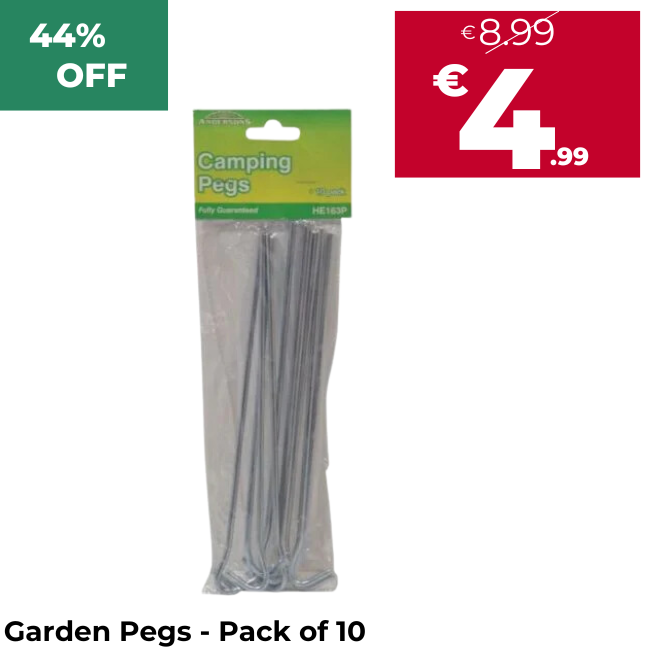 Garden Pegs - Pack of 10