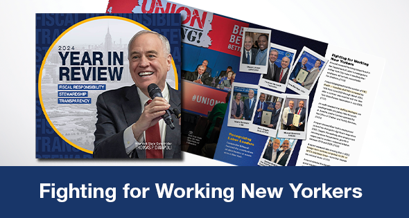 Comptroller DiNapoli Fighting for Working New Yorkers