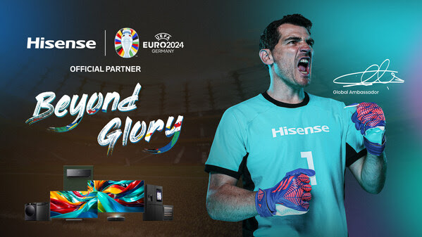 Ikon Iker Casillas bermitra dengan Hisense sebagai Duta Merek Global