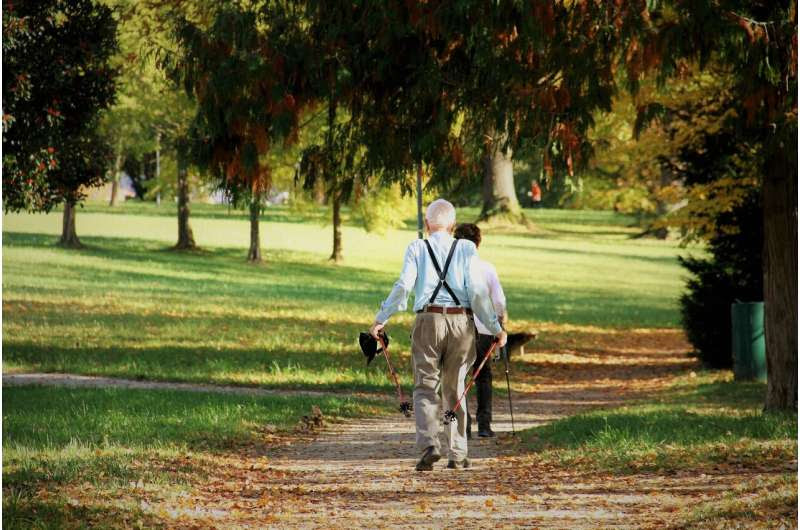 old people walking