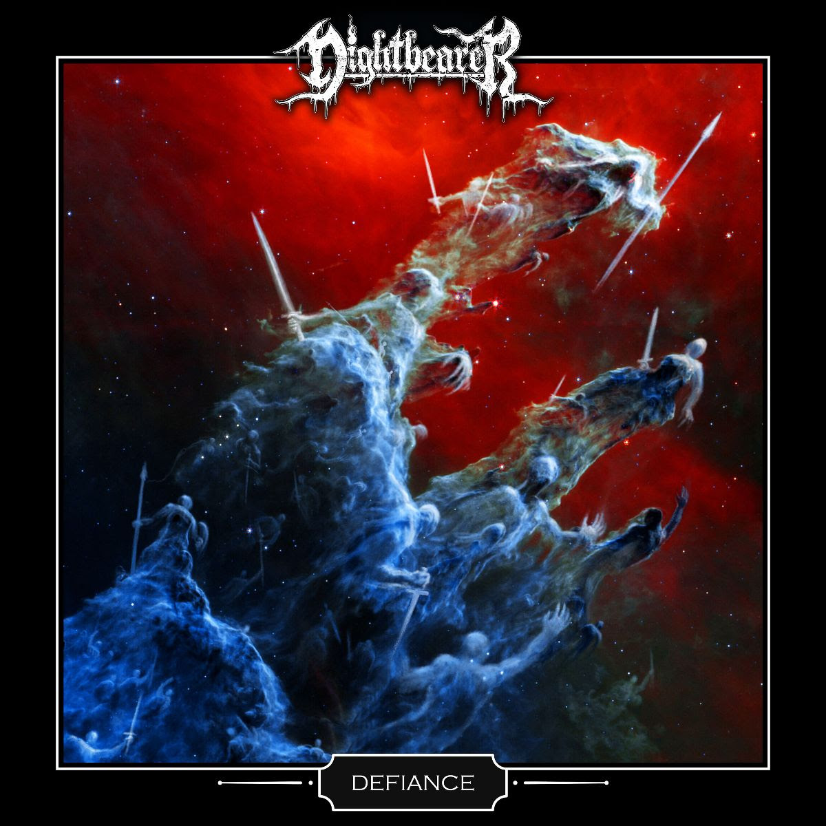 NIGHTBEARER album cover "Defiance"