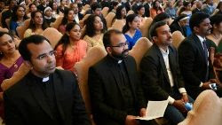 Sacerdoti e fedeli della Chiesa siro-malabarese in udienza in Vaticano (archivio)