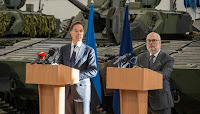 In Estonia NATO Secretary General visits a multinational battlegroup protecting the Eastern Flank