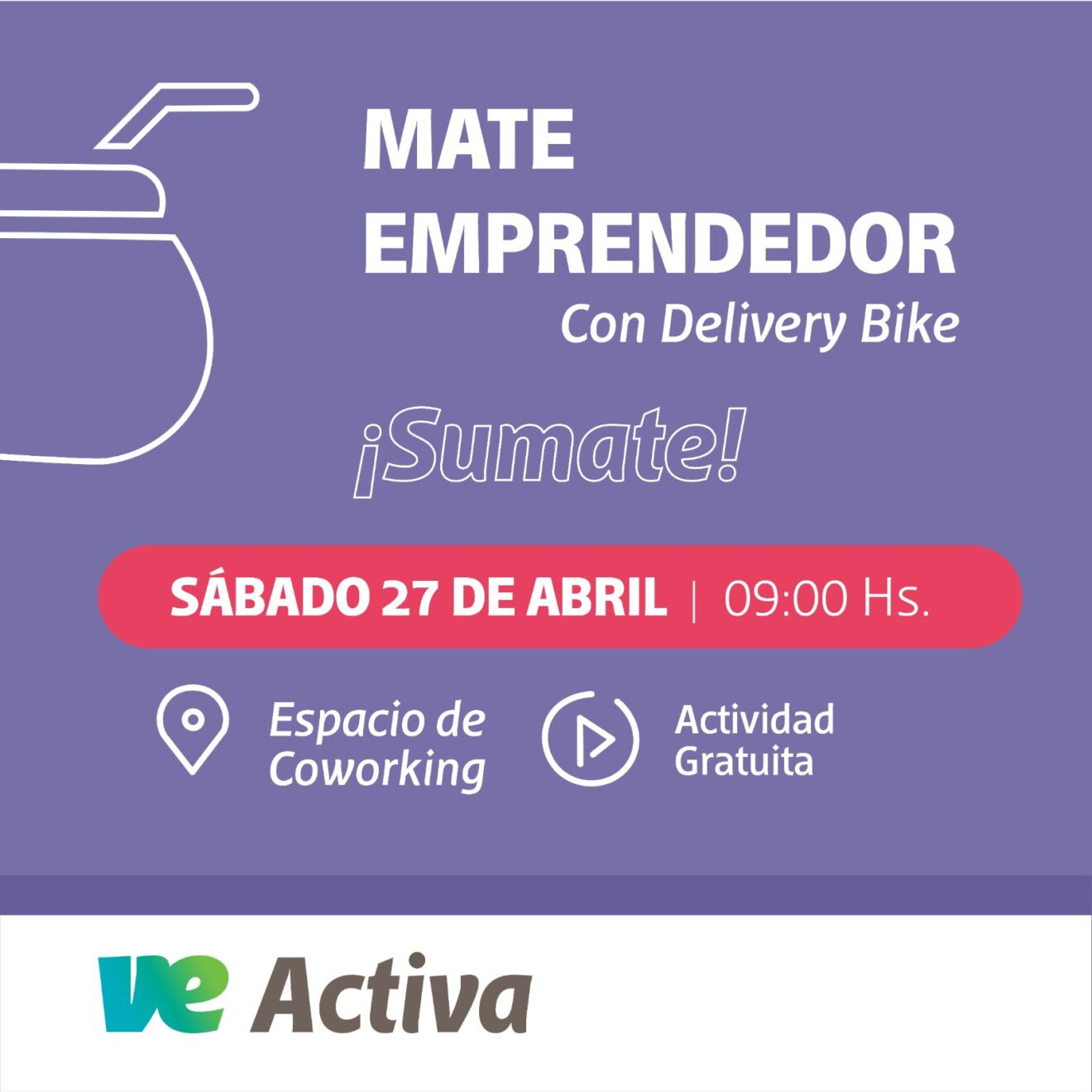 Nuevo Mate Emprendedor con la visita de Delivery Bike