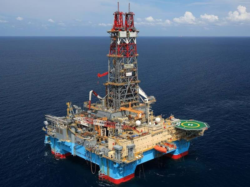 bpTT’s Matapal platform located 80 km off Trinidad’s south-east coast. - Photo courtesy bpTT