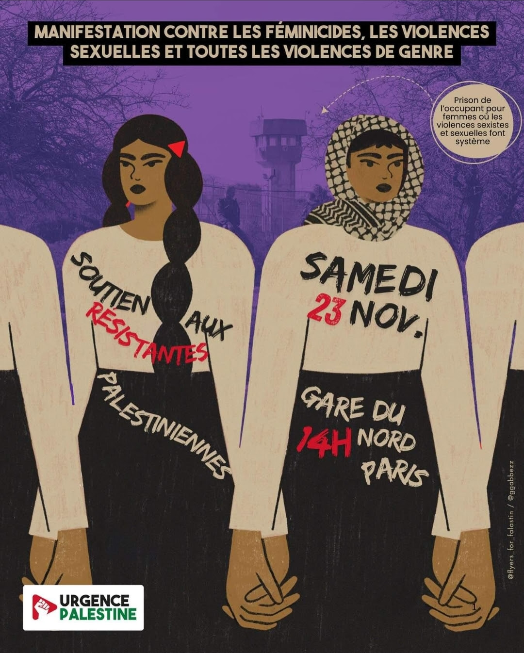 Marche contre le gala 13/11 18h Saint Lazare