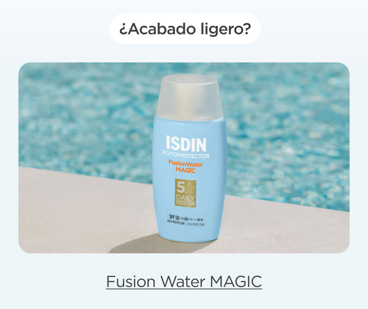 Agua de fusión MAGIA
