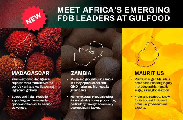 Seize Africa’s Rising F&B Opportunities at Gulfood 2025