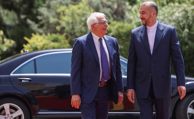 Abdullahian a rencontré le ministre européen des Affaires étrangères Borrell (Photo : Reuters)