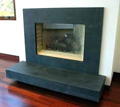 black soapstone fireplace surround ...