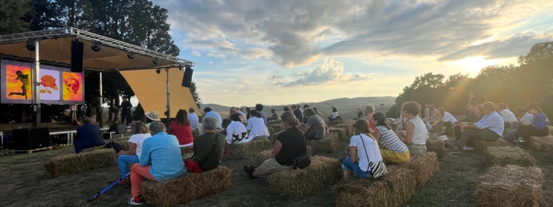 Talk durante una delle precedenti edizioni di Suvignano Tenuta Aperta