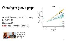 Choosing to grow a graph | PPT