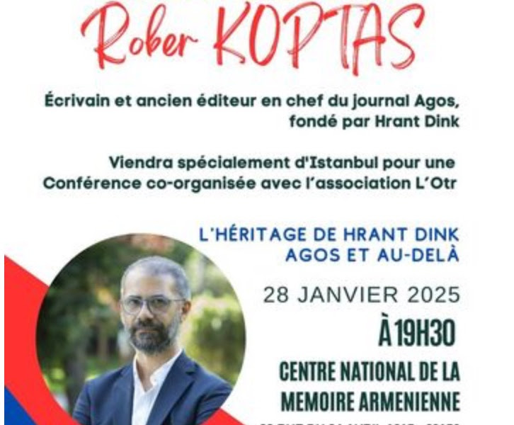 Conférence-hommage à Hrant Dink 