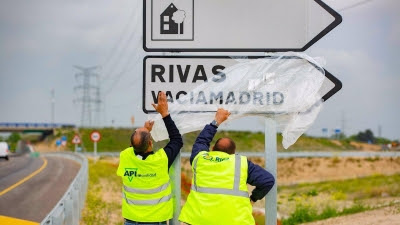 Rivas.- Abre al tráfico el primer enlace de Rivas con la M-50