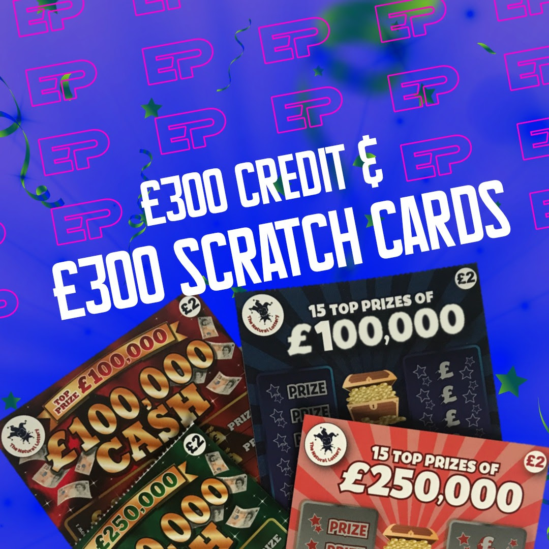 Image of WIN £300 SCRATCH CARDS & £300 SITE CREDIT #4