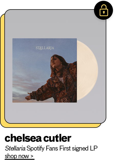 Chelsea Cutler - Stellaria Spotify Fans First signed LP