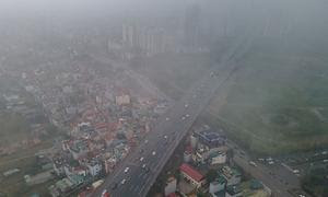 La ciudad de Hanoi, en Vietnam, sufre una grave contaminación atmosférica.